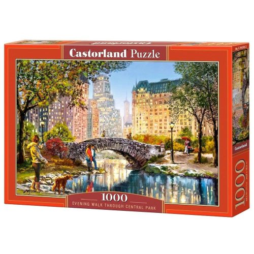 Esti séta a Central Parkban - 1000 darabos Puzzle (C-104376-2)