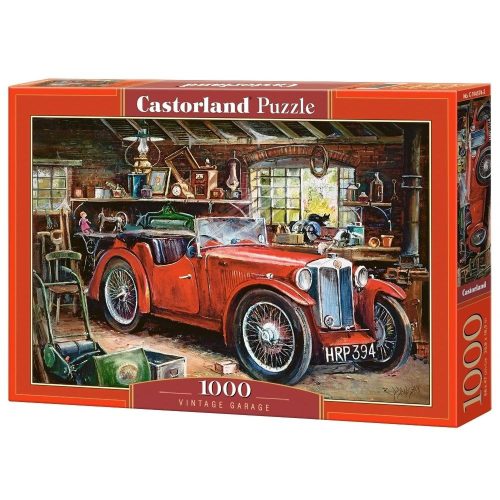 Vintage garázs - 1000 darabos Puzzle (C-104574-2)