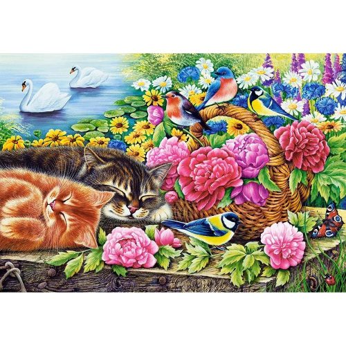 Lusta vasárnap - 1000 darabos Puzzle (C-104765-2)