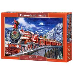   Mikulások jönnek a városba - 1000 darabos Puzzle (C-104833-2)