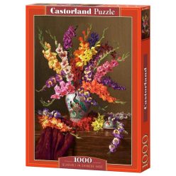 Gladioli kínai vázában - 1000 darabos Puzzle (C-104949-2)