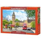 Mozgalmas délelőtt Londonban - 1000 darabos Puzzle (C-104963-2)