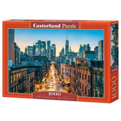   Lower Manhattan, New York City - 1000 darabos Puzzle (C-105083-2)