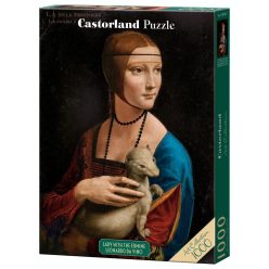   Hölgy hermelinnel, Leonardo da Vinci - 1000 darabos Puzzle (C-105168-2)