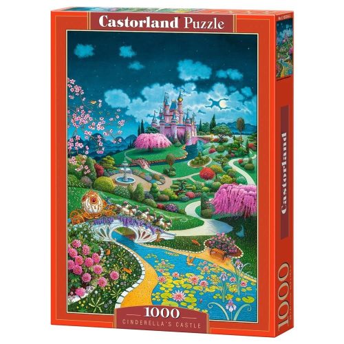 Hamupipőke kastélya - 1000 darabos Puzzle (C-105243-2)