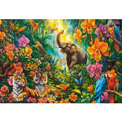 Virágzó dzsungel - 1000 darabos Puzzle (C-105427-2)