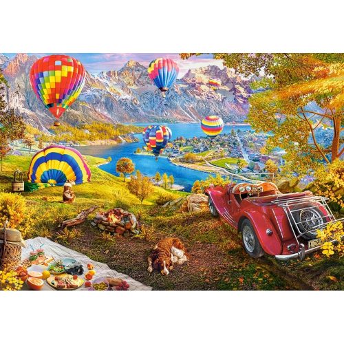 Hőlégballon-völgy - 1000 darabos Puzzle (C-105595-2)