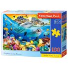 Delfinek a trópusokon - 100 darabos Puzzle (B-111169)