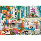 Őrült Pet Bath - 100 darabos Puzzle (B-111251)