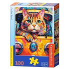 Cat Bus Travel - 100 darabos Puzzle (B-111275)