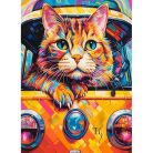 Cat Bus Travel - 100 darabos Puzzle (B-111275)