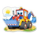 Vicces Digger - 12 Maxi Contour Puzzle (B-120024)