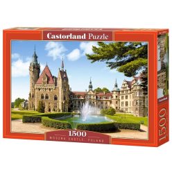   Moszna kastély, Lengyelország - 1500 darabos Puzzle (C-150670-2)