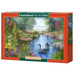   Fekete hattyúk, Andres Orpinas - 1500 darabos Puzzle (C-151042-2)