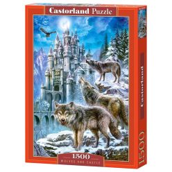 Farkasok és vár - 1500 darabos Puzzle (C-151141-2)