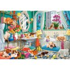 Őrült Pet Bath - 1500 darabos Puzzle (C-152094-2)