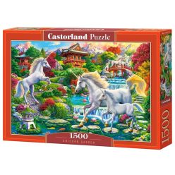 Egyszarvú kert - 1500 darabos Puzzle (C-152117-2)