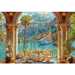 Mediterrán paradicsom - 1500 darabos Puzzle (C-152285-2)