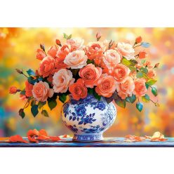 Nyári rózsák - 1500 darabos Puzzle (C-152315-2)
