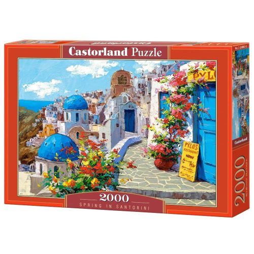 Tavasz Szantoriniben - 2000 darabos Puzzle (C-200603-2)