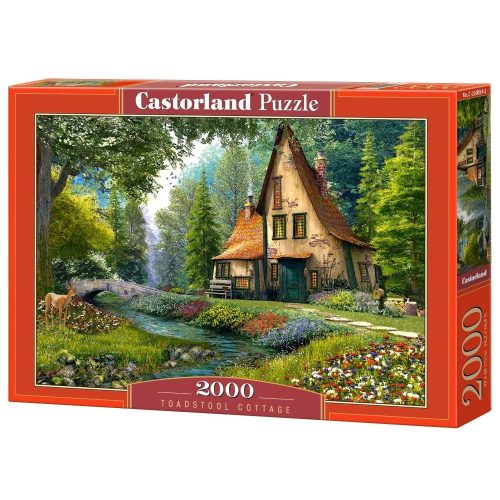 Toadstool Cottage - 2000 darabos Puzzle (C-200634-2)