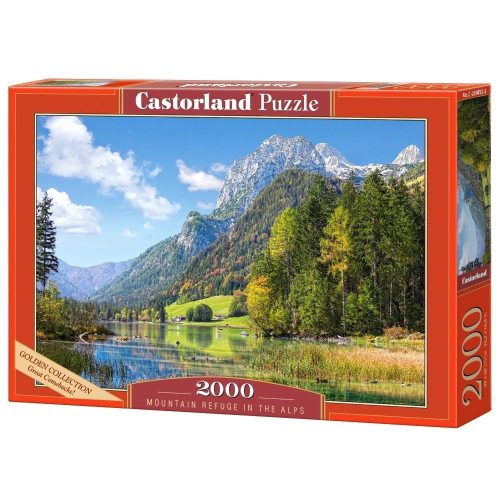 Hegyi menedék az Alpokban - 2000 darabos Puzzle (C-200832-2)