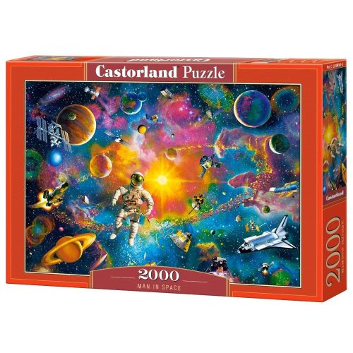 Ember az űrben - 2000 darabos Puzzle (C-200849-2)