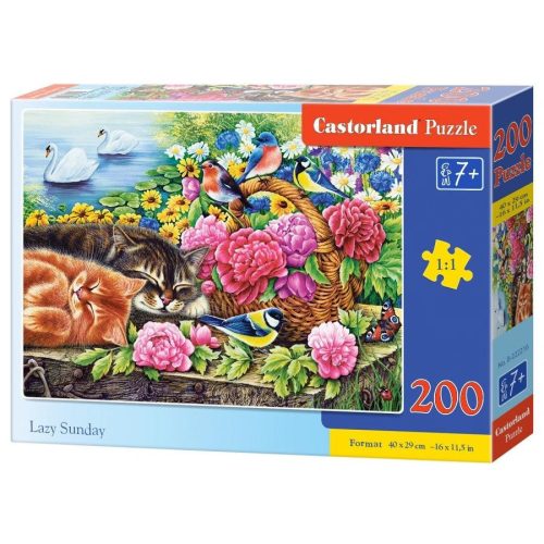 Lusta vasárnap - 200 darabos Puzzle (B-222216)