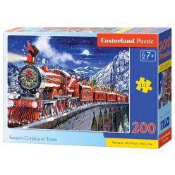   Mikulások jönnek a városba - 200 darabos Puzzle (B-222254)