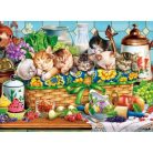 Szunyókáló cicák - 200 darabos Puzzle (B-222278)