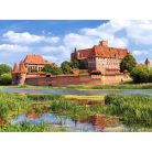 Malbork vára, Lengyelország - 3000 darabos Puzzle (C-300211-2)