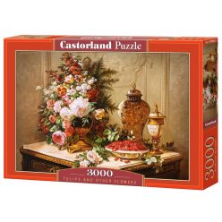   Tulipánok és más virágok - 3000 darabos Puzzle (C-300488-2)