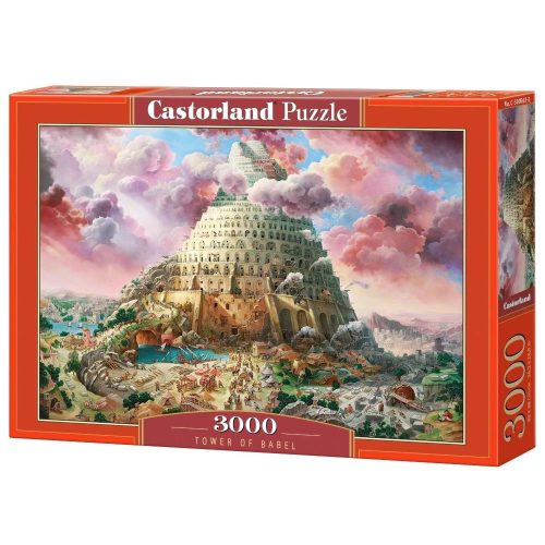 Bábel tornya - 3000 darabos Puzzle (C-300563-2)