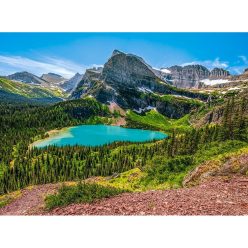   Grinnell-tó, Glacier Nemzeti Park, USA - 3000 darabos Puzzle (C-300716-2)
