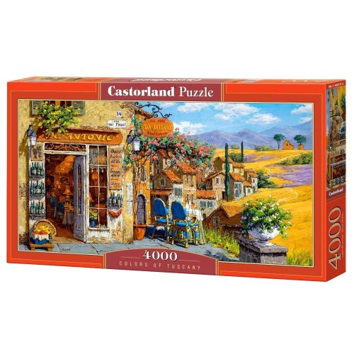 Toszkána színei - 4000 darabos Puzzle (C-400171-2)