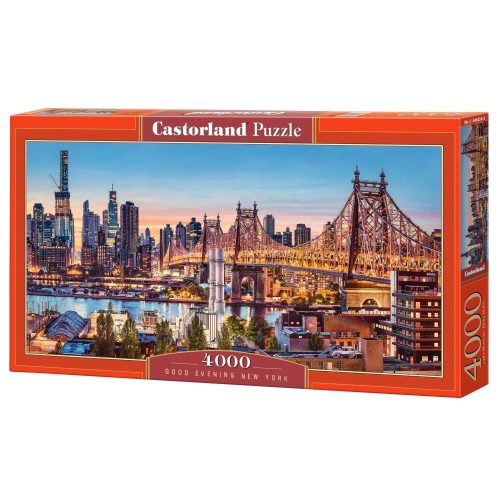 Jó estét New York - 4000 darabos Puzzle (C-400256-2)