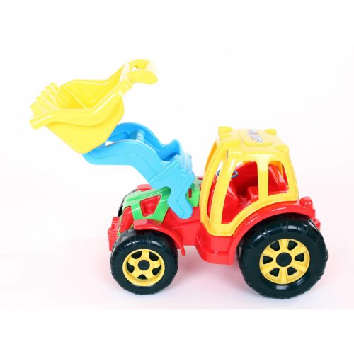 Traktor nagyméretű homlokrakodóval (275)