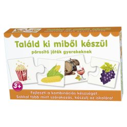 Találd ki miből készül - párosító játék (645/06)