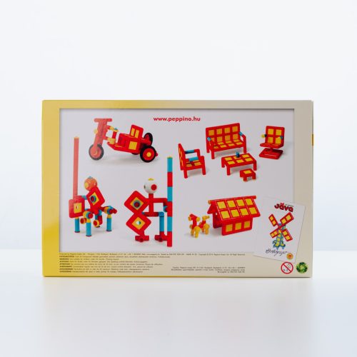 Jáva 5 építőjáték (tűzoltóautó)