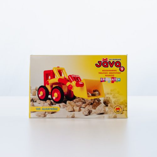 Jáva 9 építőjáték (kis markoló)